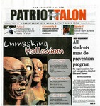 The Patriot talon (October 23, 2014)