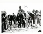 President Stewart at the Ground Breaking for Phase I Construction by University of Texas at Tyler