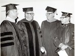 President Stewart and Special Guests at the 1974 Graduation Ceremony by University of Texas at Tyler