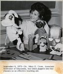 Dr. Mary E. Crow with Puppets During Class by University of Texas at Tyler