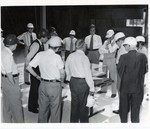 Media Representatives Viewing Completed Model of the Permanent Campus by University of Texas at Tyler