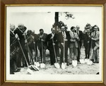 James Stewart and Board of Regents at Groundbreaking by Archives Account