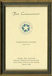 Texas State College First Commencement Announcement by Archives Account