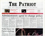 The Patriot Vol. 32 no. 5 (2002)