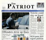 The Patriot Vol. 33 no. 8 (9) (2003) by University of Texas at Tyler